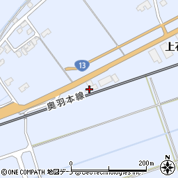 三協運輸株式会社　秋田営業所周辺の地図