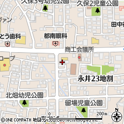 岩手県盛岡市永井２３地割7-57周辺の地図