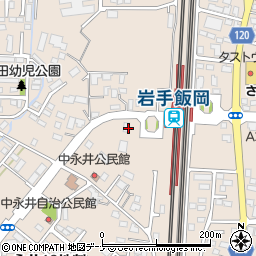 岩手県盛岡市永井１７地割79-2周辺の地図