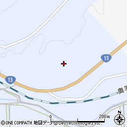 秋田県秋田市河辺和田高屋敷周辺の地図