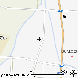 秋田県仙北市西木町上荒井（田屋）周辺の地図