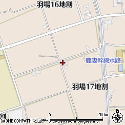 岩手県盛岡市羽場１７地割132-2周辺の地図