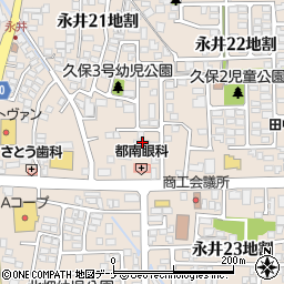 岩手県盛岡市永井２３地割7-66周辺の地図