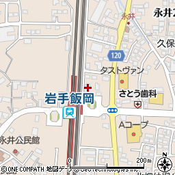 岩手県盛岡市永井１７地割28-2周辺の地図