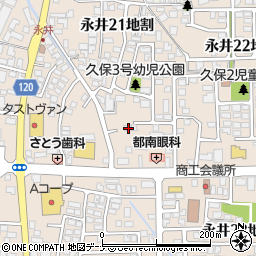 岩手県盛岡市永井２３地割5周辺の地図