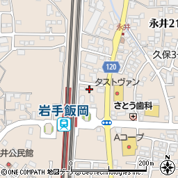 岩手県盛岡市永井１７地割28周辺の地図