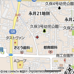 岩手県盛岡市永井２３地割2周辺の地図