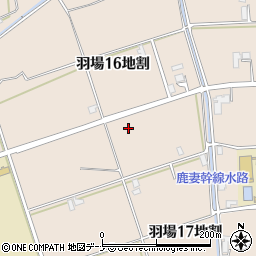 岩手県盛岡市羽場１７地割147周辺の地図