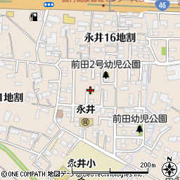 前田3号幼児公園周辺の地図