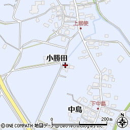 秋田県秋田市豊岩豊巻小勝田248-1周辺の地図