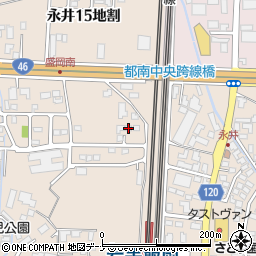 岩手県盛岡市永井１７地割11-32周辺の地図