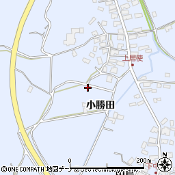 秋田県秋田市豊岩豊巻小勝田351周辺の地図