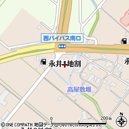 岩手県盛岡市永井（１地割）周辺の地図