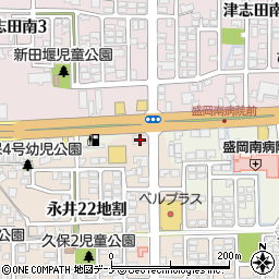 北日本銀行都南支店周辺の地図