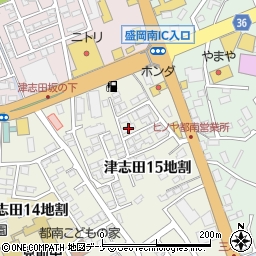 サンライズ津志田周辺の地図