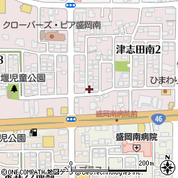 美容室ＺＯＯ津志田店周辺の地図