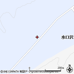 秋田県秋田市河辺大張野水口沢119周辺の地図