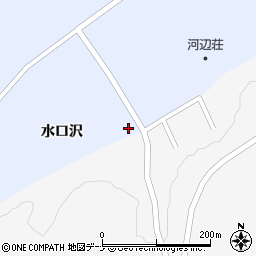 秋田県秋田市河辺大張野水口沢238周辺の地図
