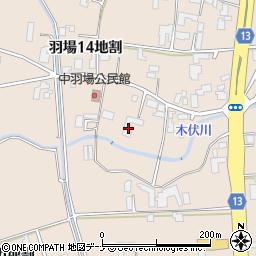 岩手県盛岡市羽場１４地割55-1周辺の地図