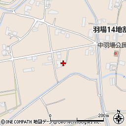 岩手県盛岡市羽場１４地割39-3周辺の地図