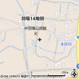 岩手県盛岡市羽場１４地割52-5周辺の地図