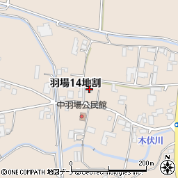 岩手県盛岡市羽場１４地割67周辺の地図