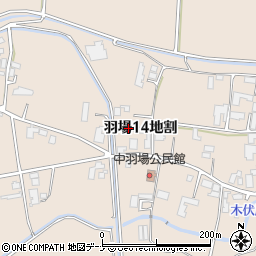 岩手県盛岡市羽場１４地割19周辺の地図