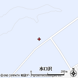 秋田県秋田市河辺大張野水口沢122周辺の地図