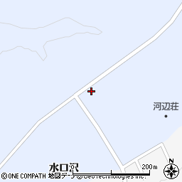 秋田県秋田市河辺大張野水口沢113周辺の地図
