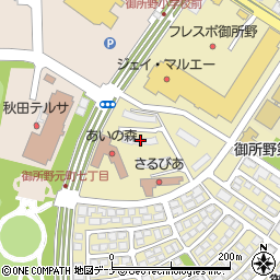 ＮＯＶＡ秋田御所野校周辺の地図