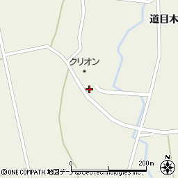 秋田県仙北市西木町門屋屋敷田周辺の地図