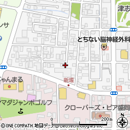 津志田コーポ周辺の地図