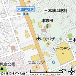 ドミノ・ピザ　盛岡南店周辺の地図