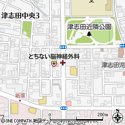津志田中央周辺の地図