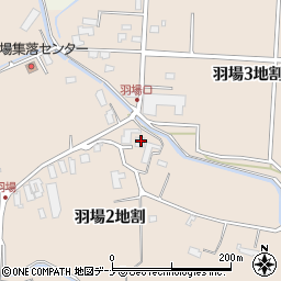 岩手県盛岡市羽場２地割23-1周辺の地図