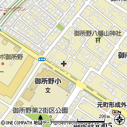 秋田アール整骨院周辺の地図
