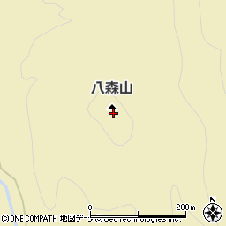 八森山周辺の地図