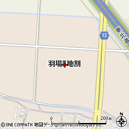 岩手県盛岡市羽場５地割周辺の地図