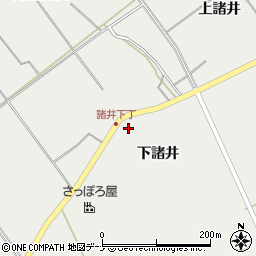 秋田県秋田市河辺諸井下諸井39周辺の地図