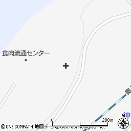 秋田県秋田市河辺神内堂坂周辺の地図