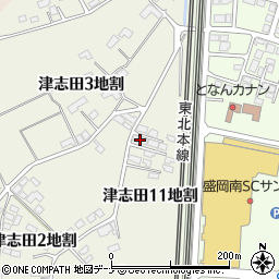 レジデンス津志田周辺の地図