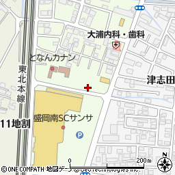 中田全快薬局周辺の地図