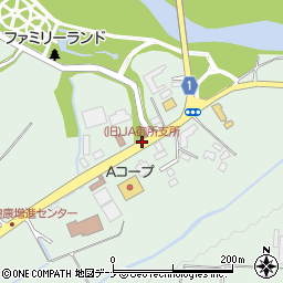 (旧)JA御所支所周辺の地図
