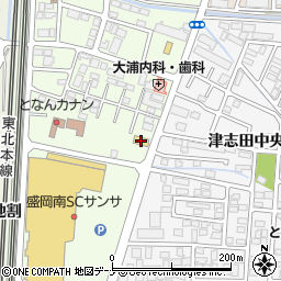 旬菜食健ひな野津志田店周辺の地図