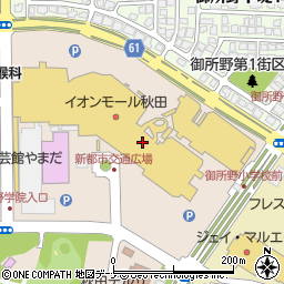 リンガーハットイオンモール秋田店周辺の地図