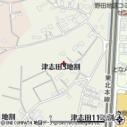 岩手県盛岡市津志田３地割29周辺の地図