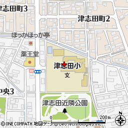 盛岡市立津志田小学校周辺の地図