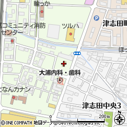 セブンイレブン盛岡津志田西２丁目店周辺の地図