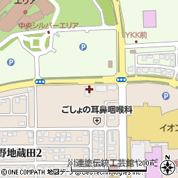 東昇株式会社秋田支店周辺の地図
