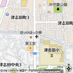 パールドライ　オリーブ津志田店周辺の地図